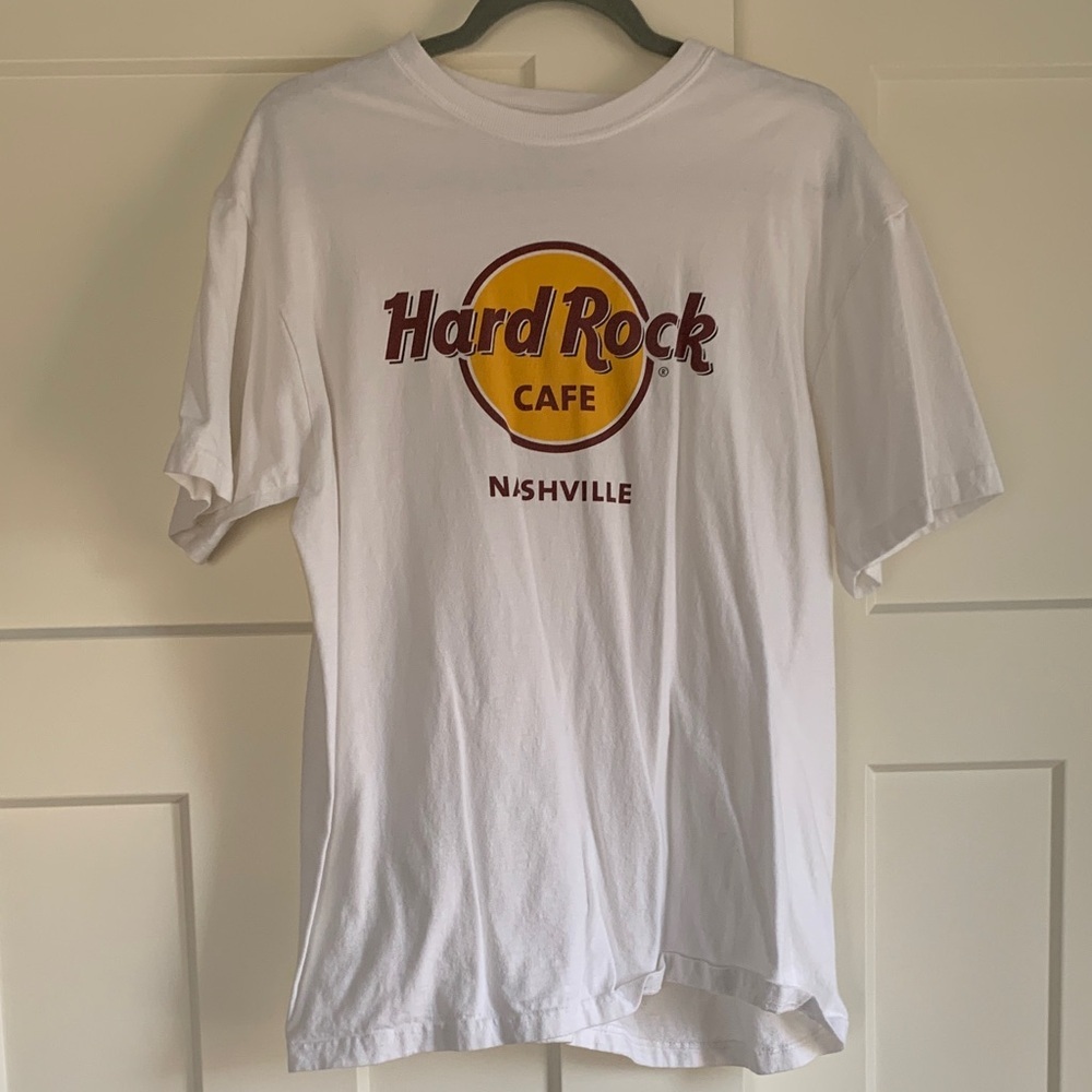 {Hard Rock Cafe} Nashville White Tee